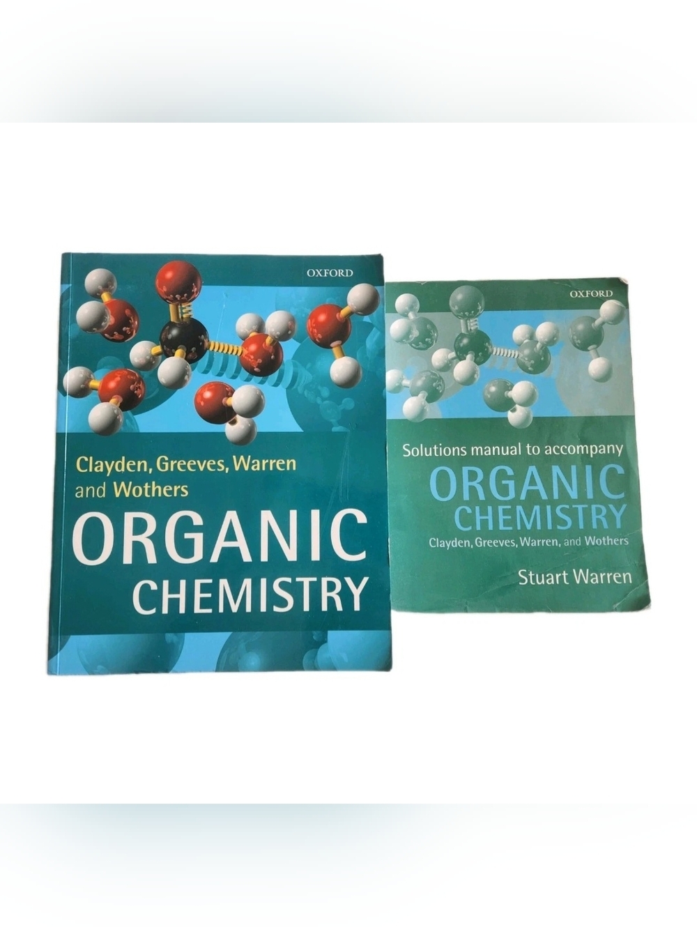 Organic Chemistry (Clayden, Warren & Wothers) with Solution manual to accompany